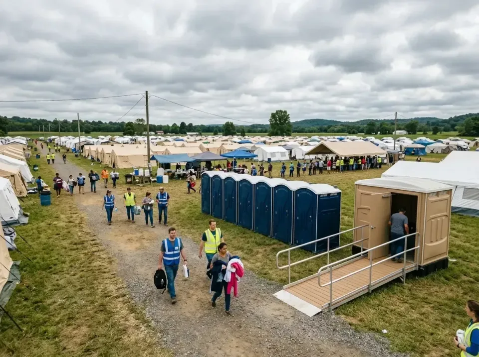 disaster-relief-camp-restrooms-010 — frequently asked questions, Dumpster & Portable Bathrooms Rental in Forestville, CA